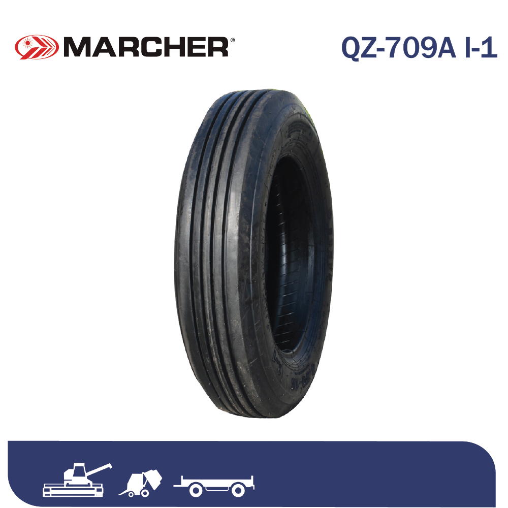 6,50-16 Roadhiker 8pr TT I-1 QZ-709A made in China tube included Ελαστικό γεωργικών μηχανημάτων