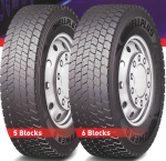 215/75R17.5 WELLPLUS Power Drive PR16 TL made in Thailand Φορτηγό